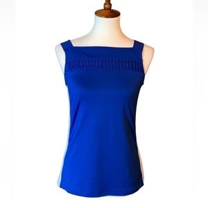 Christie by Tail royal blue tennis top Size Medium